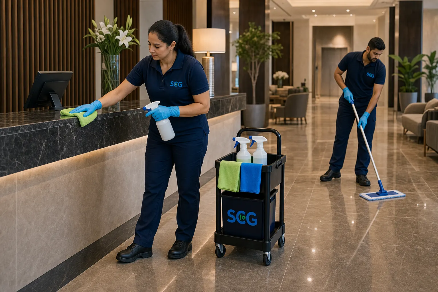Gym Cleaning team at work in Sydney — Sydney Clean Group